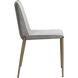 Renee Belfast Heather Grey / Bravo Metal Stackable Dining Chair, Set Of 2